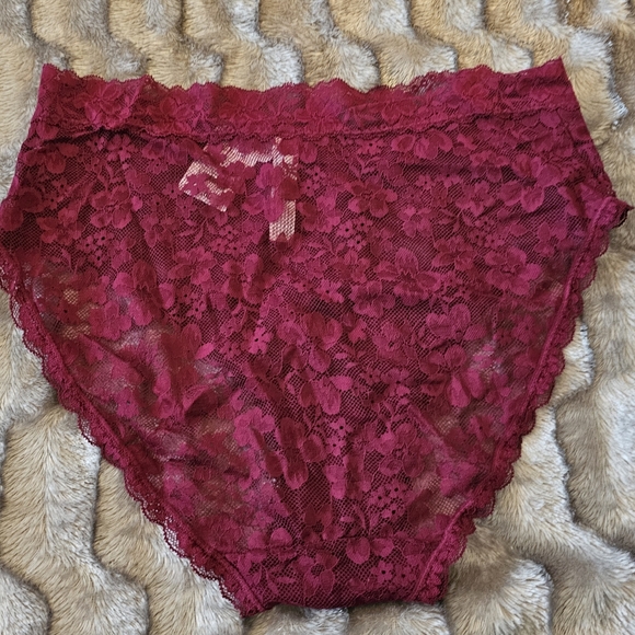 3 pair lot of NWT Auden Lace Brief Panties L - Picture 4 of 6